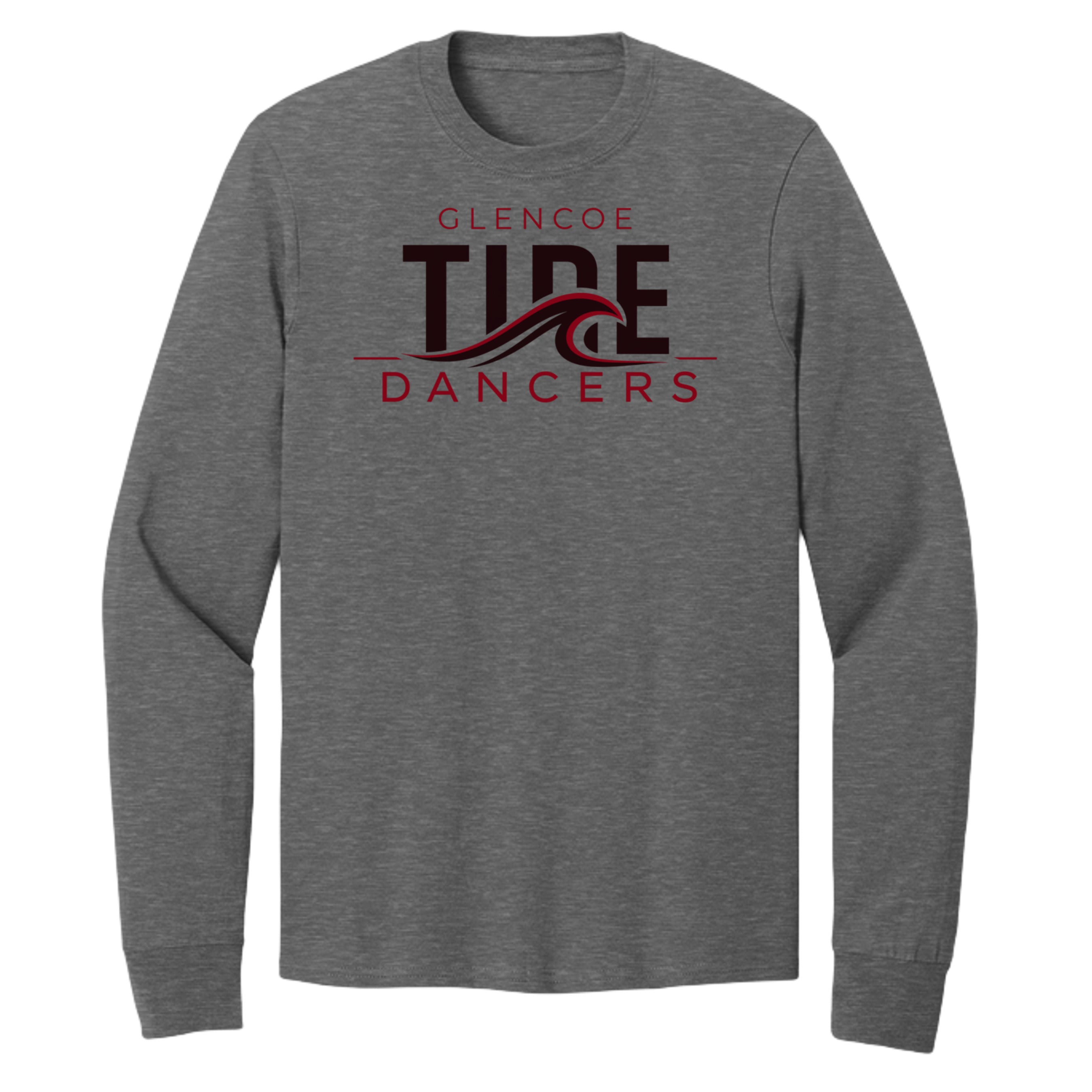 Dark Heather Grey - PC54LS - FRONT